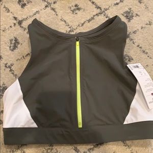 Athleta bathing suit top medium NWT so cute!